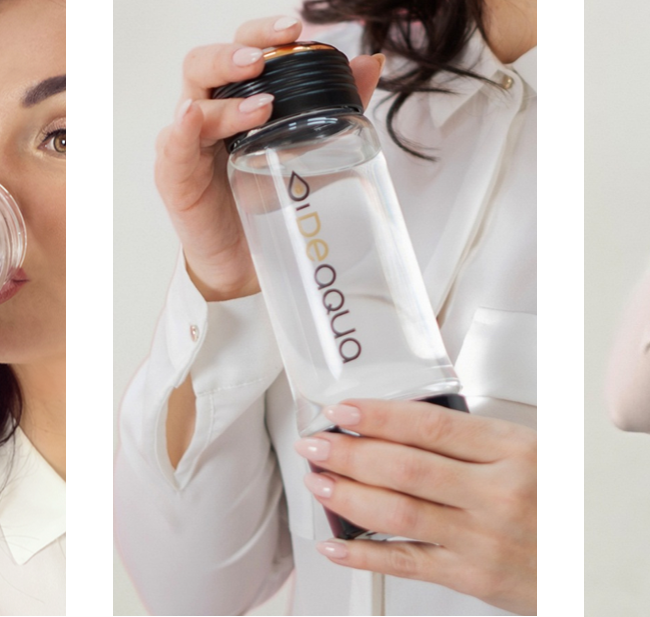 DeAqua Hydrogen/Ozon Water Bottle